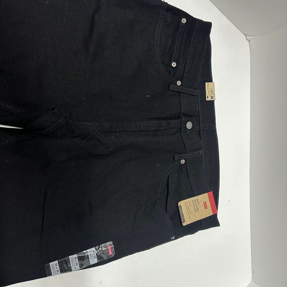 Levi's Men's 559 Relaxed Straight Fit Jeans Soft Black 36W x 30L - Picture 6 of 7